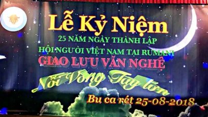 Kỷ niệm 25 năm ngày thành lập Hội Người Việt Nam tại Rumani