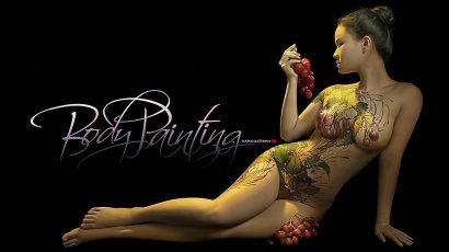 THKP – Body painting “Tình Cây & Lá” của Dương Quốc Định – phần 1