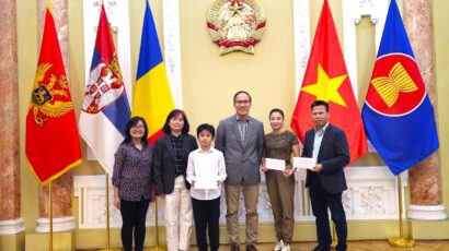 Quyên góp ủng hộ đồng bào bị thiệt hại do bão số 10 và mưa lũ gây ra