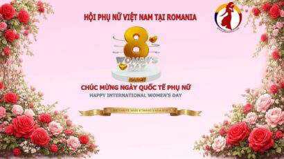 Hội Phụ nữ Việt Nam tại Romania kỷ niệm Ngày Quốc tế Phụ nữ 8/3 và hưởng ứng Tuần lễ Áo dài 2026