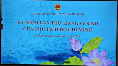 Lễ Kỷ niệm 136 năm ngày sinh Chủ tịch Hồ Chí Minh tại Romania